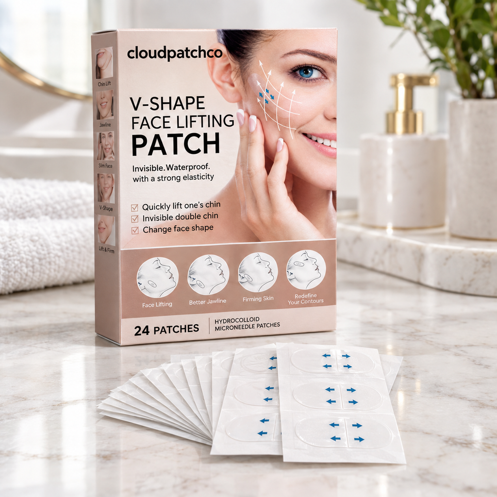 V-Shape Face Wrinkle Sagging Skin Adhesive Tape Lifting Face Stickers 40/120Ct